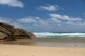 Sanddune at the beach in Australia Royalty Free Stock Photo