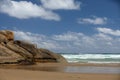 Sanddune at the beach in Australia Royalty Free Stock Photo