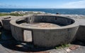 The Vesteroya Fortress was a German coastal battery.An underground tunnel system