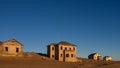 The sandfilled forgotton houses at Kolmanskop, Namibia, a forgotton ghost town