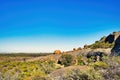 Sandford Rocks Nature Reserve, a granite outcrop near Westonia, Western Australia. Royalty Free Stock Photo