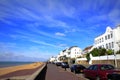 Sandgate Esplanade summertime view Folkestone Royalty Free Stock Photo