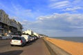 Sandgate Esplanade summertime view Folkestone UK Royalty Free Stock Photo