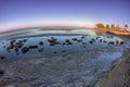 Sandgate fisheye, Queensland, Australia Royalty Free Stock Photo