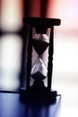 Sandglass, sand timer, sand clock Royalty Free Stock Photo