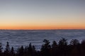 Sandia Crest Sunrise Above Albuquerque