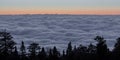 Sandia Crest Sunrise Above Albuquerque