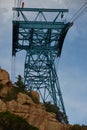 Sandia Peak Tramway in Albuquerque, New Mexico Royalty Free Stock Photo