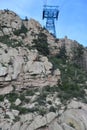 Sandia Peak Tramway in Albuquerque, New Mexico Royalty Free Stock Photo