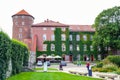 Sandomierska Tower located inside Wawel Royal Castle in Krakow, Poland