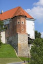 Medieval Sandomierz Royal Castle, built on a slope of Vistula River, Sandomierz, Poland