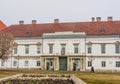 View of Sandor Palace, Residence of Hungarian president, Budapest, Hungary, Europe