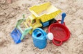 Sandpit toys Royalty Free Stock Photo