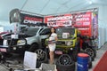 Sandrock customs booth display at Philippine International Motor Show in Pasay, Philippines Royalty Free Stock Photo