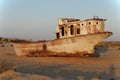 Sands of the Aral Sea Royalty Free Stock Photo