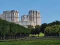 Sands China Macau Parisian Hotel Resort Eiffel Tower Champ de Mars Luxury French Garden Nature Plants Green Landscape Design Royalty Free Stock Photo