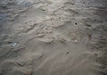 Sands texture of tuban beach Royalty Free Stock Photo