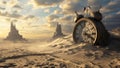 Sands of Time Wallpaper: A Mystical Journey, Generative AI