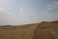 Sandscape in UAE showing Dune Ridge
