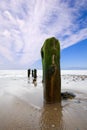 Sandsend Groins Royalty Free Stock Photo