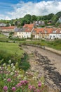 Sandsend in North Yorkshire Royalty Free Stock Photo