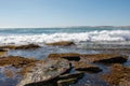 Sandstone and Beach Reef: Jake's Point, Kalbarri Royalty Free Stock Photo