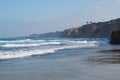 Sandstone Bluffs Above La Jolla Shores Beach Royalty Free Stock Photo