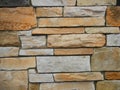 Sandstone Brick Wall Royalty Free Stock Photo