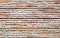 Sandstone brick wall exterior design Royalty Free Stock Photo