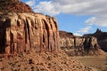 Sandstone cliffs