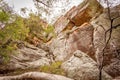 Sandstone Cliffs Cania Gorge Queensland Australia Royalty Free Stock Photo