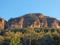 Sandstone Cliffs of the Capertee Valley near Glen Davis New South Wales Australia in the late afternoon