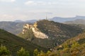 Sandstone cliffs and green forest of Cap Canaille, Falaises Soubeyranes, Southern France