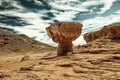 Sandstone formation HDR Royalty Free Stock Photo
