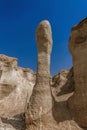 Sandstone formations around Al Khobar Caves Jebel Qarah, Al Hofuf, Saudi Arabia