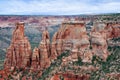 Sandstone formations in Colorado national Monument