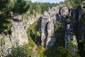Sandstone formations in the Czech Paradise