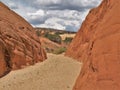 Devil`s Garden Sandstone Formations Royalty Free Stock Photo