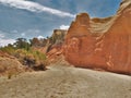 Devil`s Garden Sandstone Formations Royalty Free Stock Photo