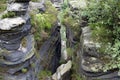 Sandstone landscape walls