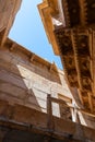 Sandstone made walls and exterior of Rani Mahal or Rani Ka Mahal, inside Jaisalmer fort. Rajasthan, India. UNESCO world heritage