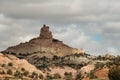 Church Rock near Gallup, New Mexico Royalty Free Stock Photo