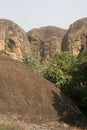 Sandstone mountains in Ghana