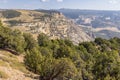 Sandstone mountains at Iron Springs Bench Overlook