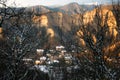 Melnik, Bulgaria, Winter Royalty Free Stock Photo