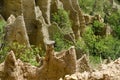 The sandstone pyramids of Stob