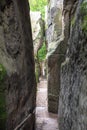 Sandstone rock city czech or Bohemian paradise