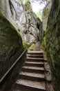 Sandstone rock city czech or Bohemian paradise