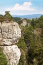 Sandstone rock city czech or Bohemian paradise