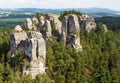 Sandstone rock city czech or Bohemian paradise